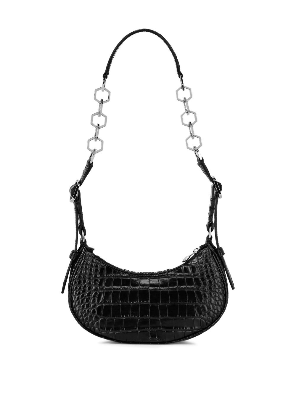 logo-plaque shoulder bag - 2