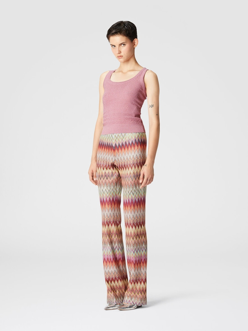 Missoni Chevron jacquard tank top outlook