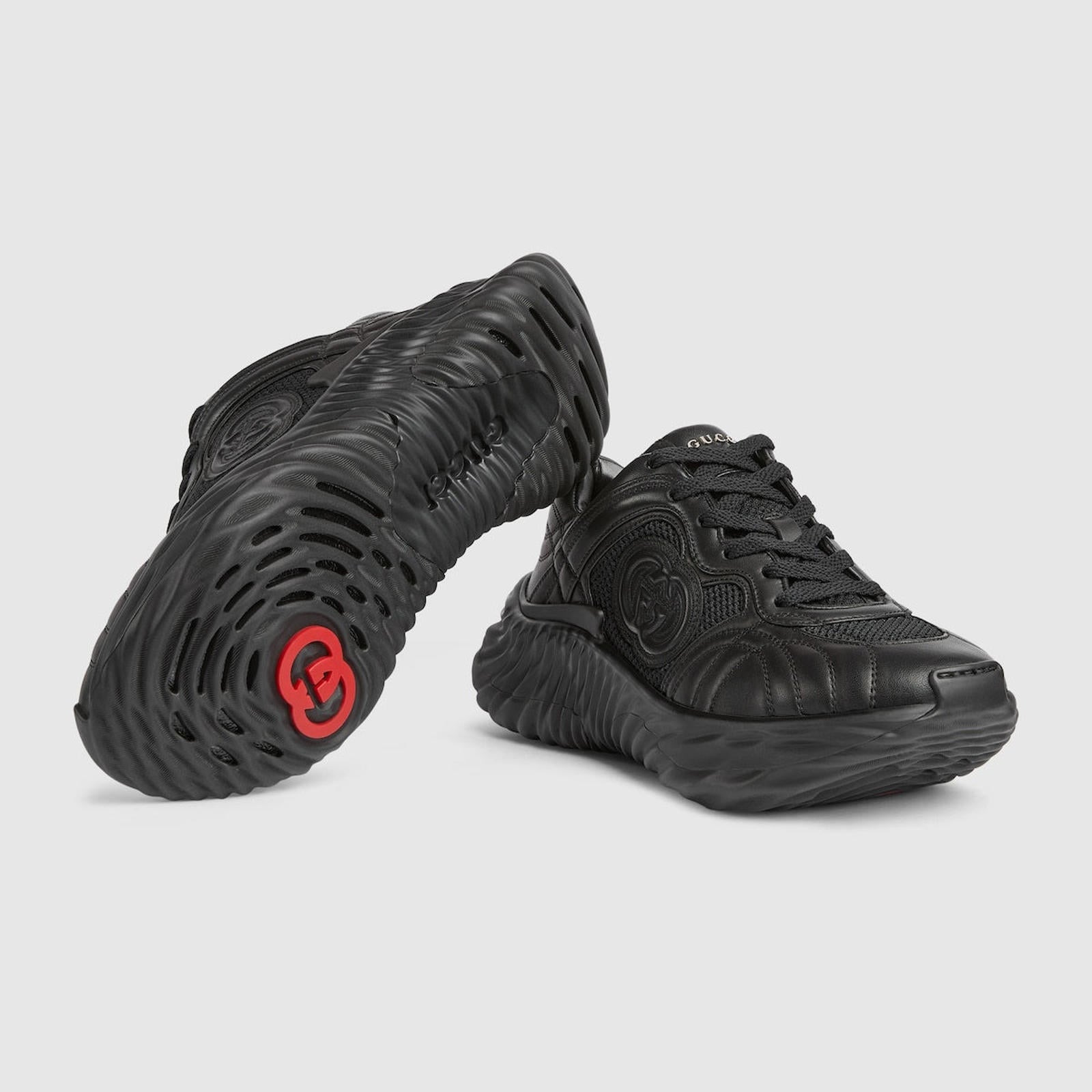 Gucci Interlocking G Ripple Sneakers - 4