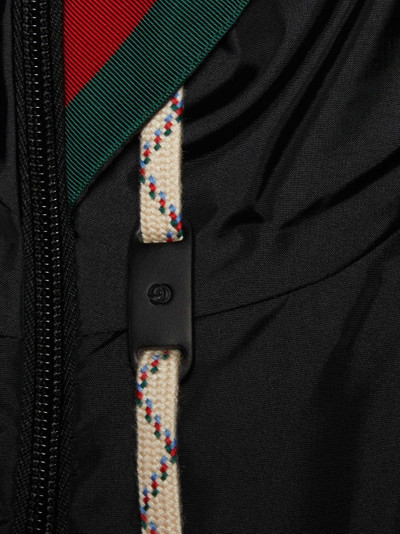 GUCCI zip-up hooded jacket outlook