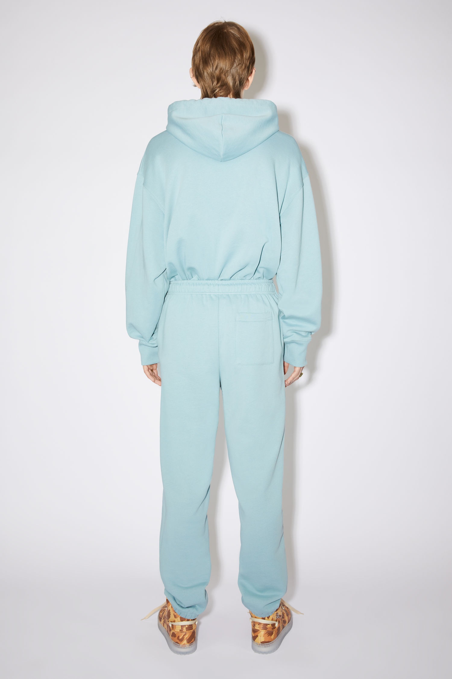 Fleece sweatpants - Ice blue - 3