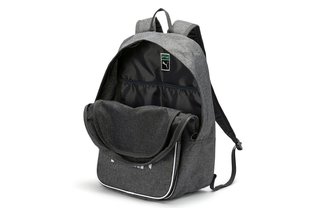 PUMA Originals Retro Woven Backpack 'Grey White' 076652-02 - 2