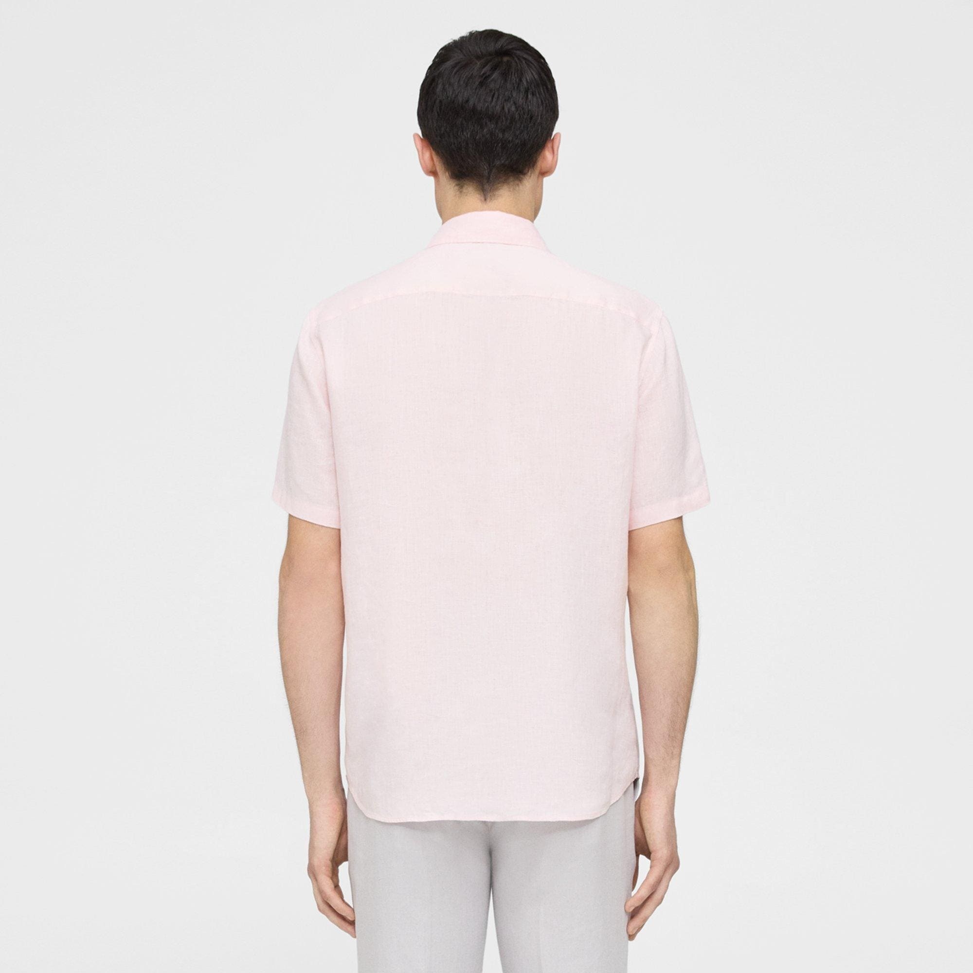 Irving Short-Sleeve Shirt in Relaxed Linen - 5