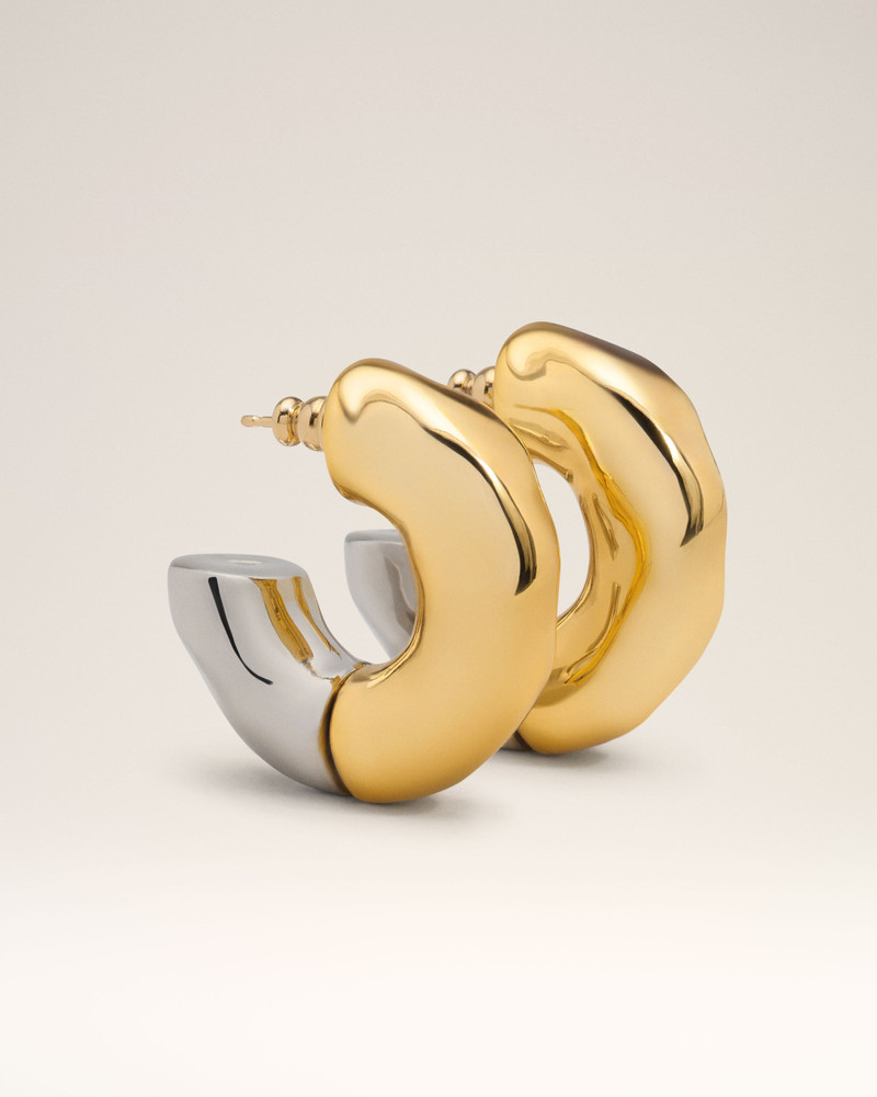 GOLD BRASS DUNE HOOPS 1