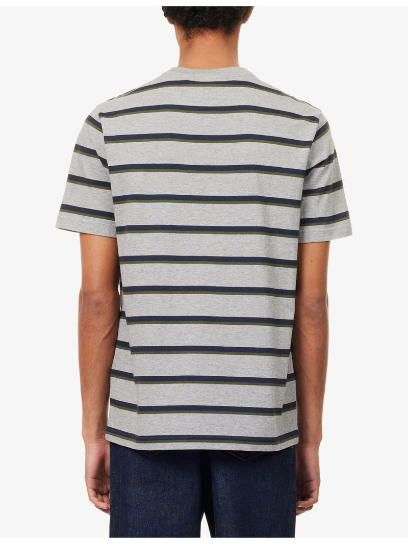 Vantage Striped Cotton T-Shirt 4