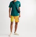 Logo-Print Tie-Dyed Cotton-Jersey Shorts - 7