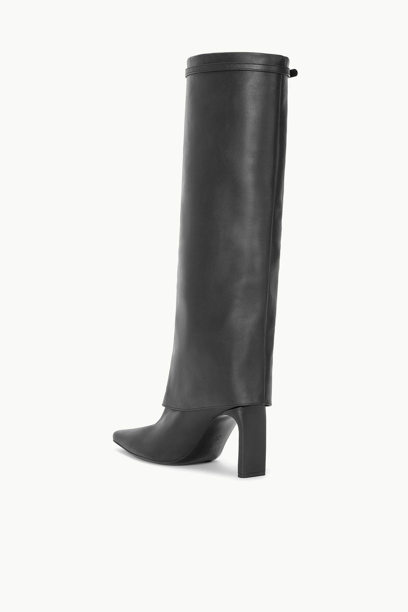 STAUD STAUD WALLY FOLDOVER HIGH HEEL BOOT BLACK outlook