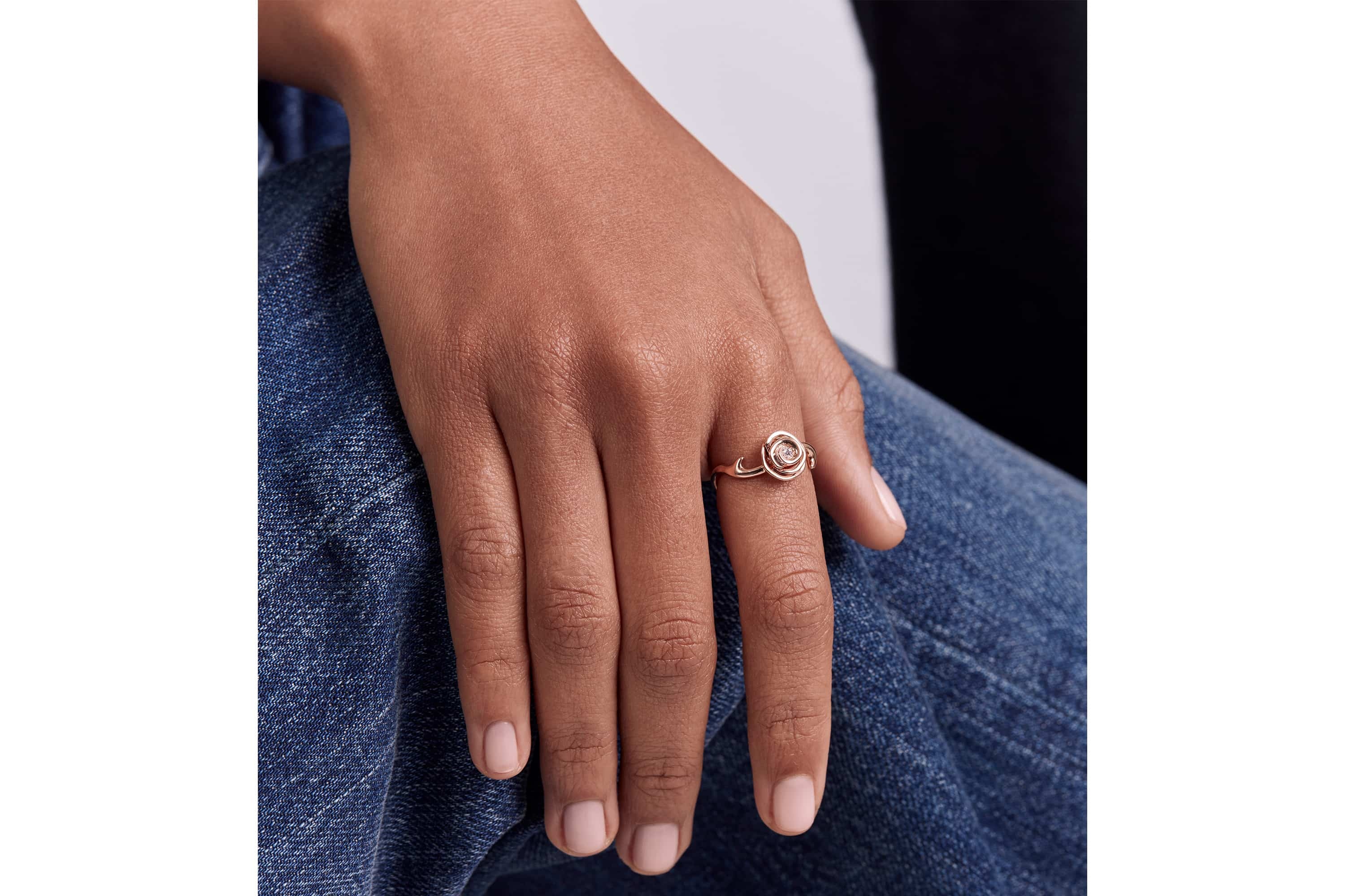 Small Rose Dior Couture Ring - 5