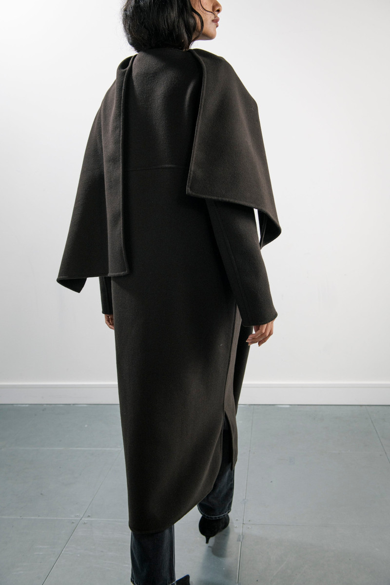 KIPLING SCARF CASHMERE COAT 4