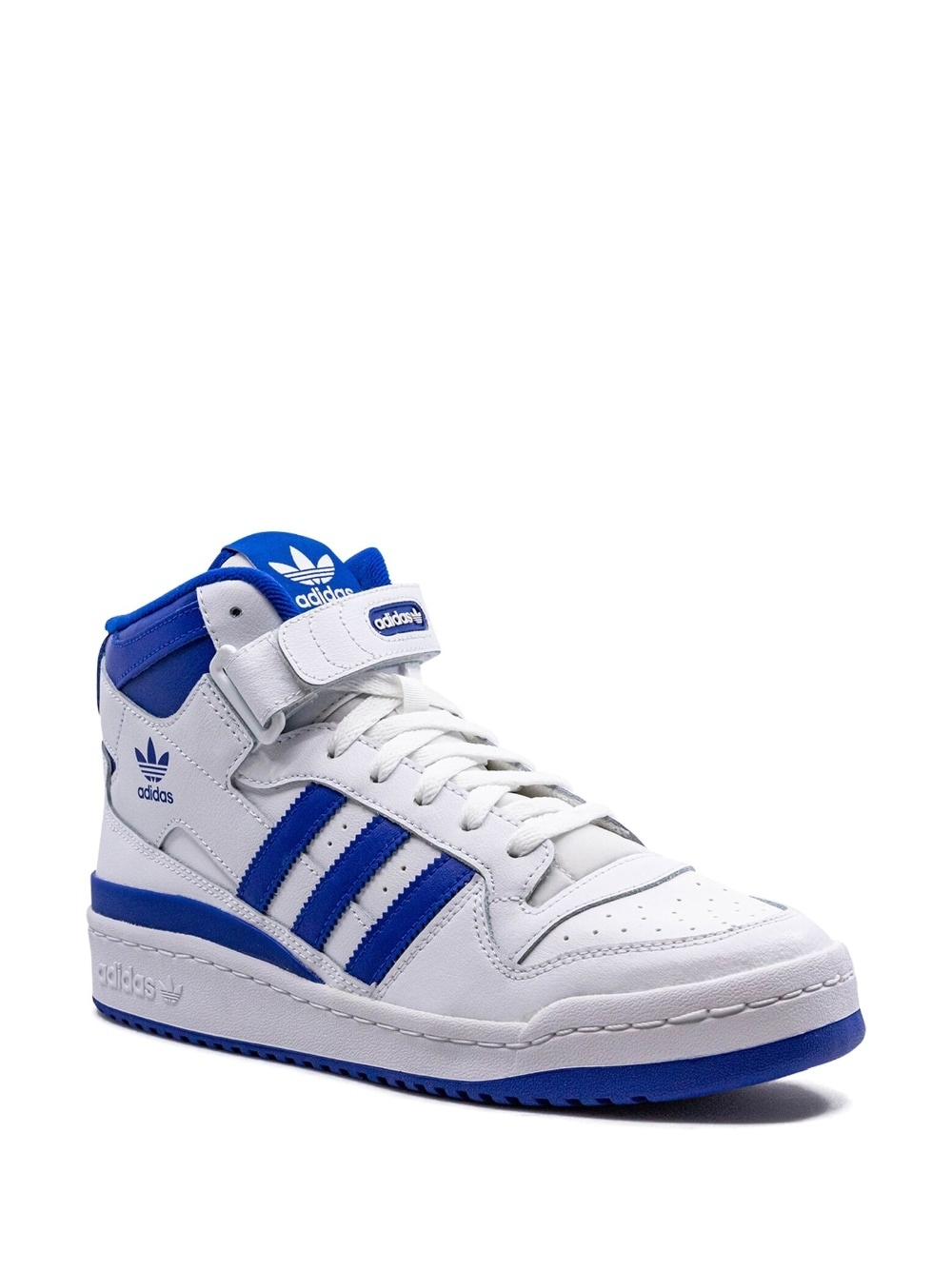 Forum Mid "White/Royal" sneakers - 2