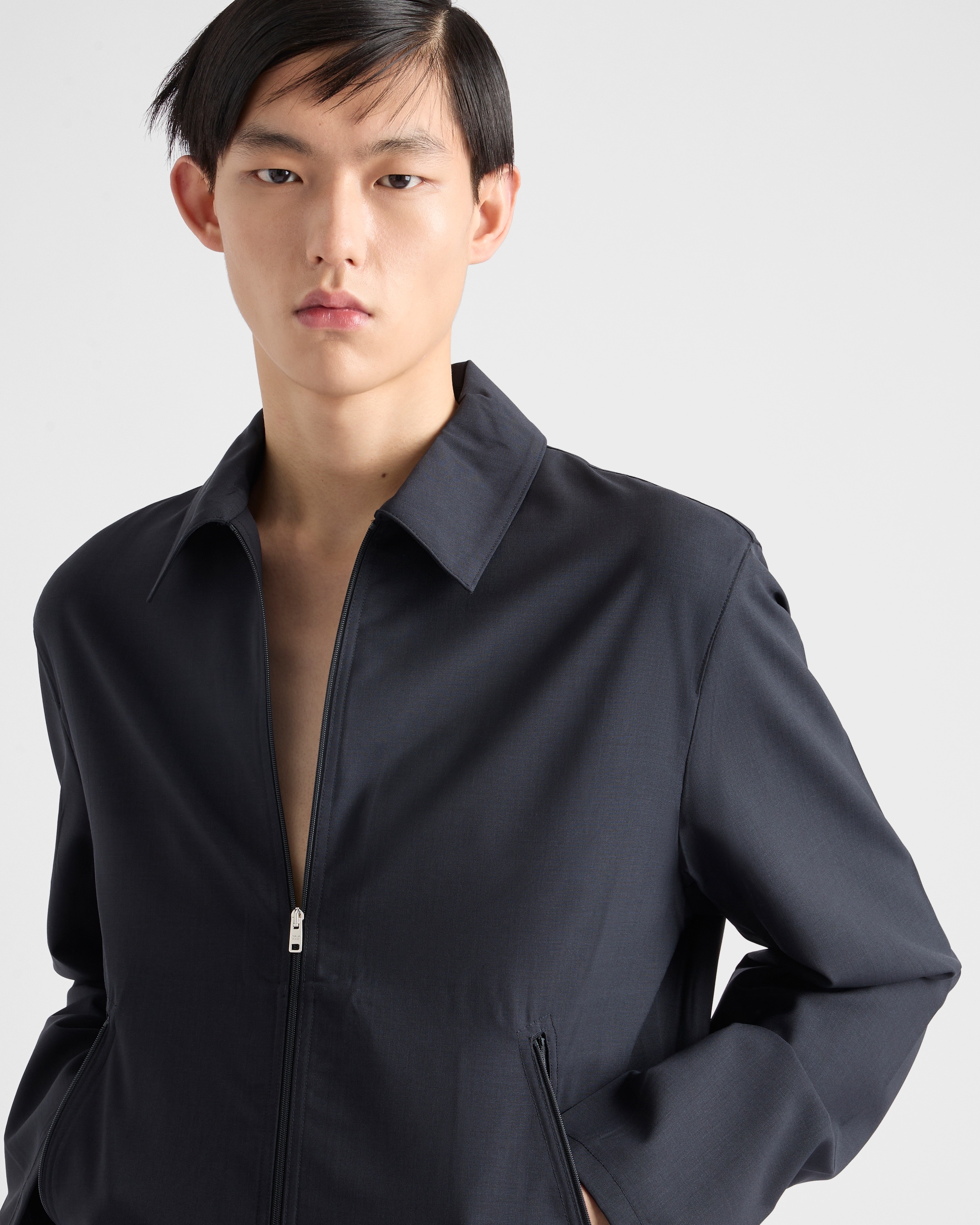 Wool blouson jacket - 3