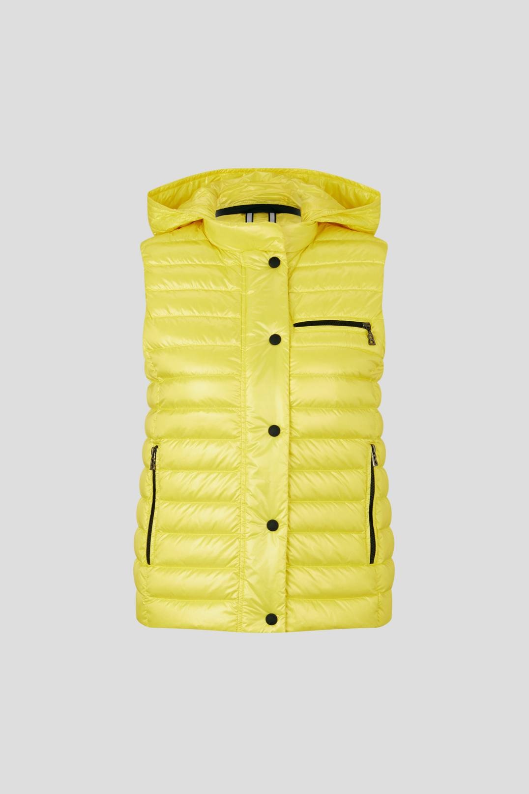 NENI LIGHTWEIGHT DOWN WAISTCOAT IN YELLOW - 1