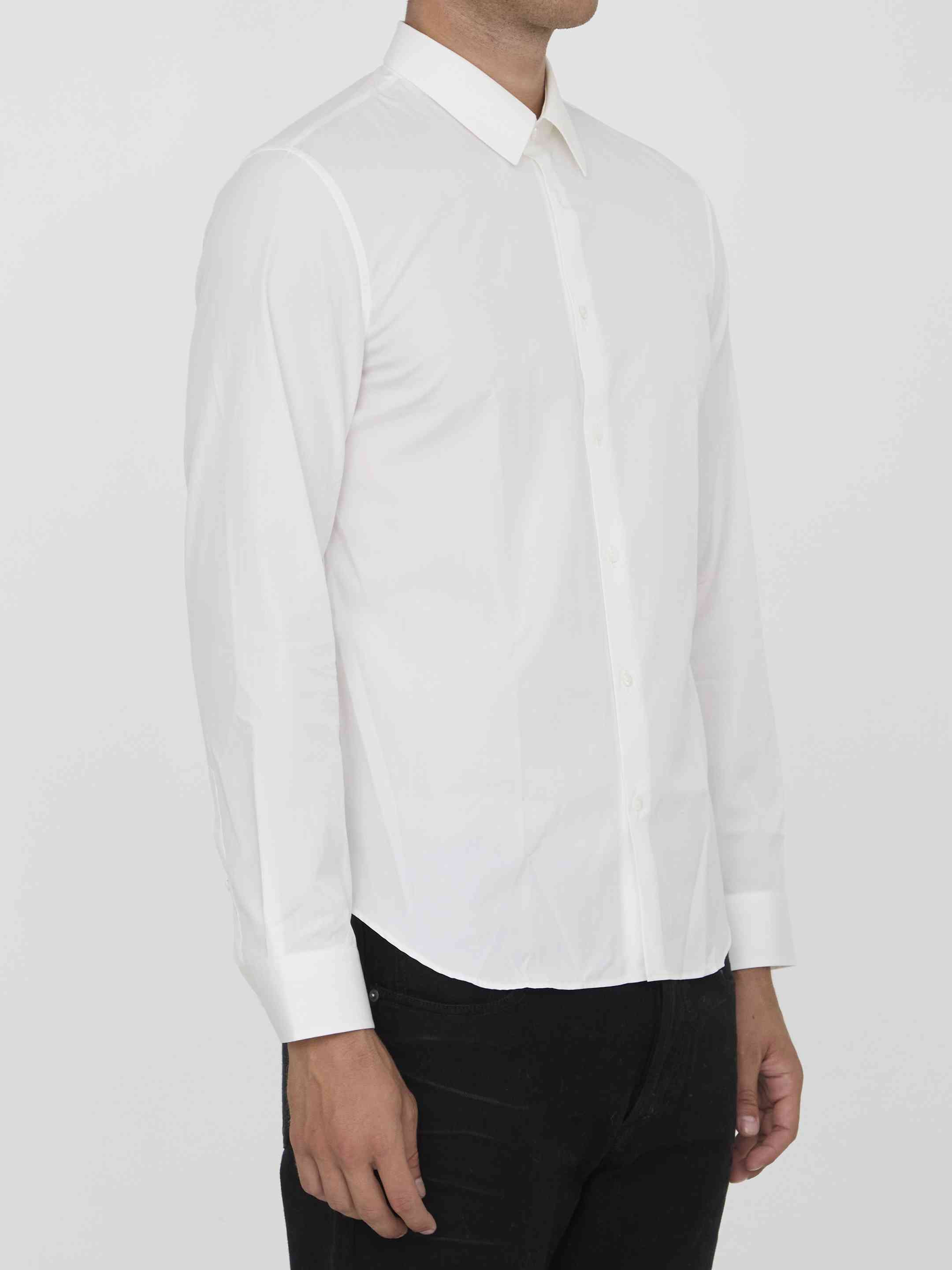 Gucci Men Cotton Poplin Shirt - 2