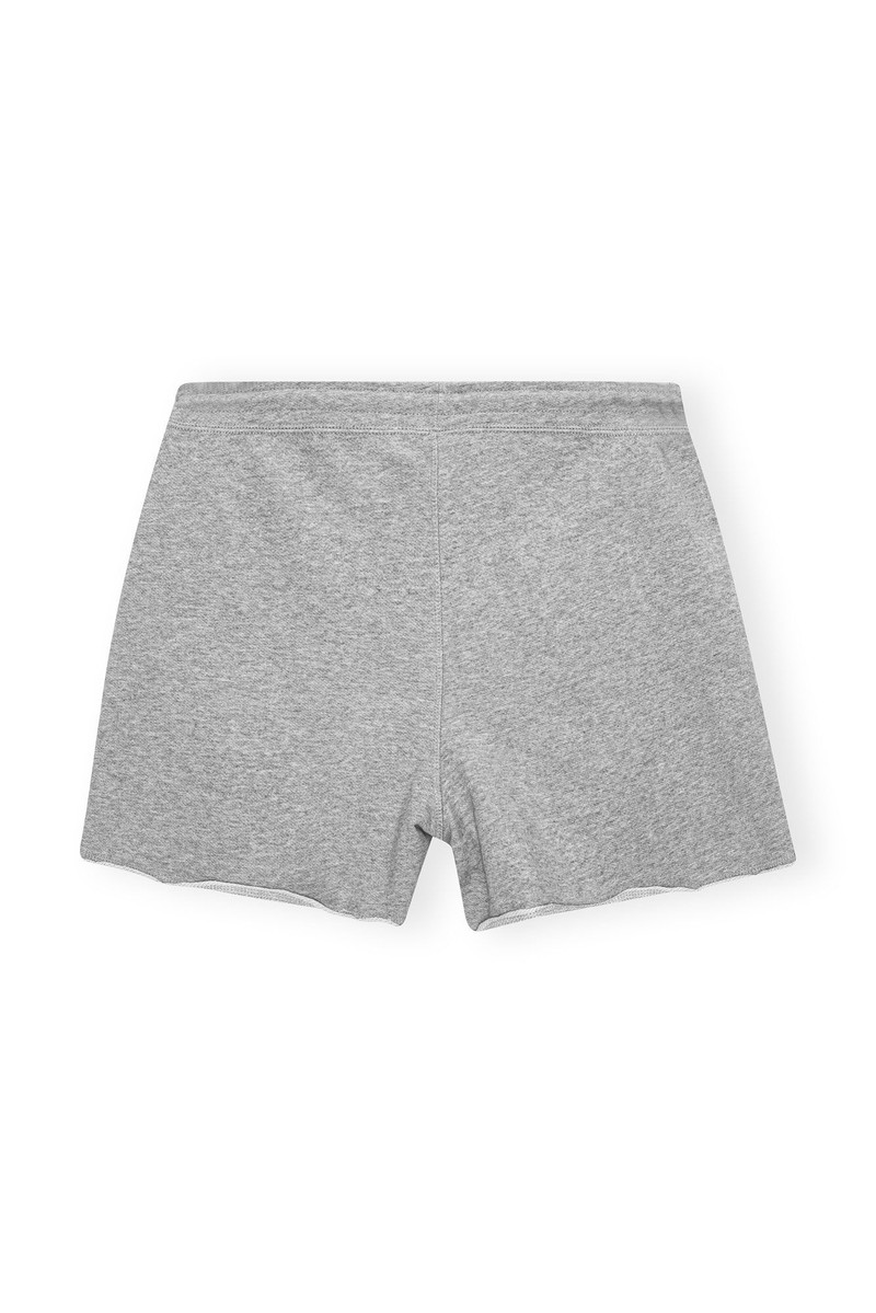 GANNI GREY ISOLI DRAWSTRING SHORTS outlook