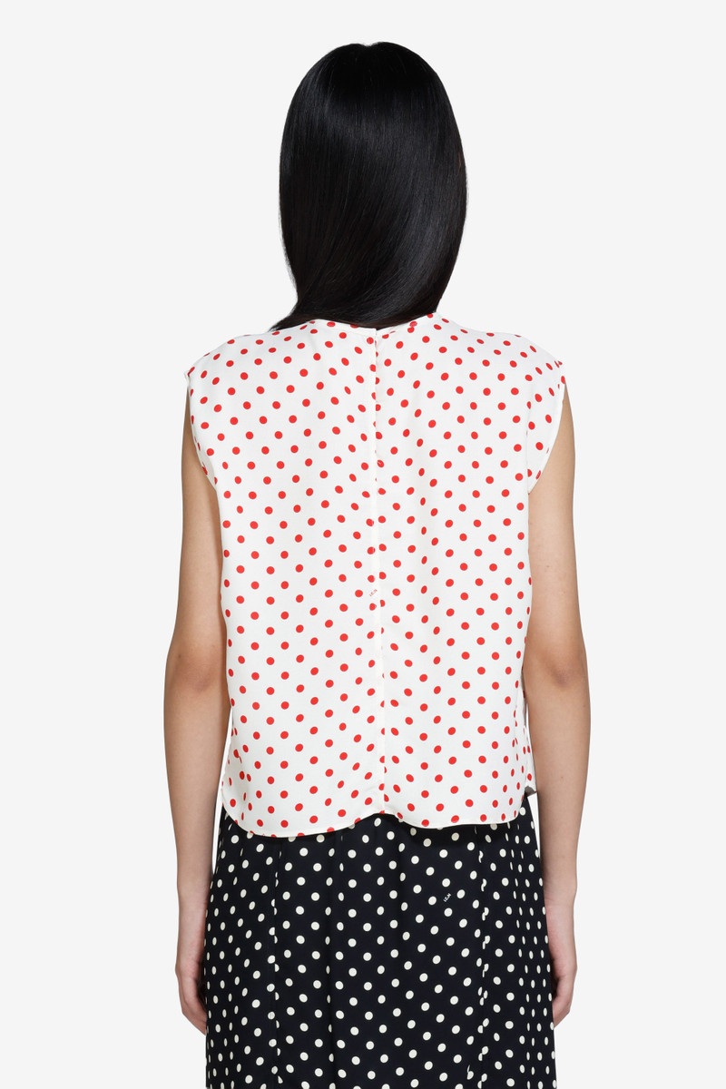 POLKA DOT SLEEVELESS TOP 3