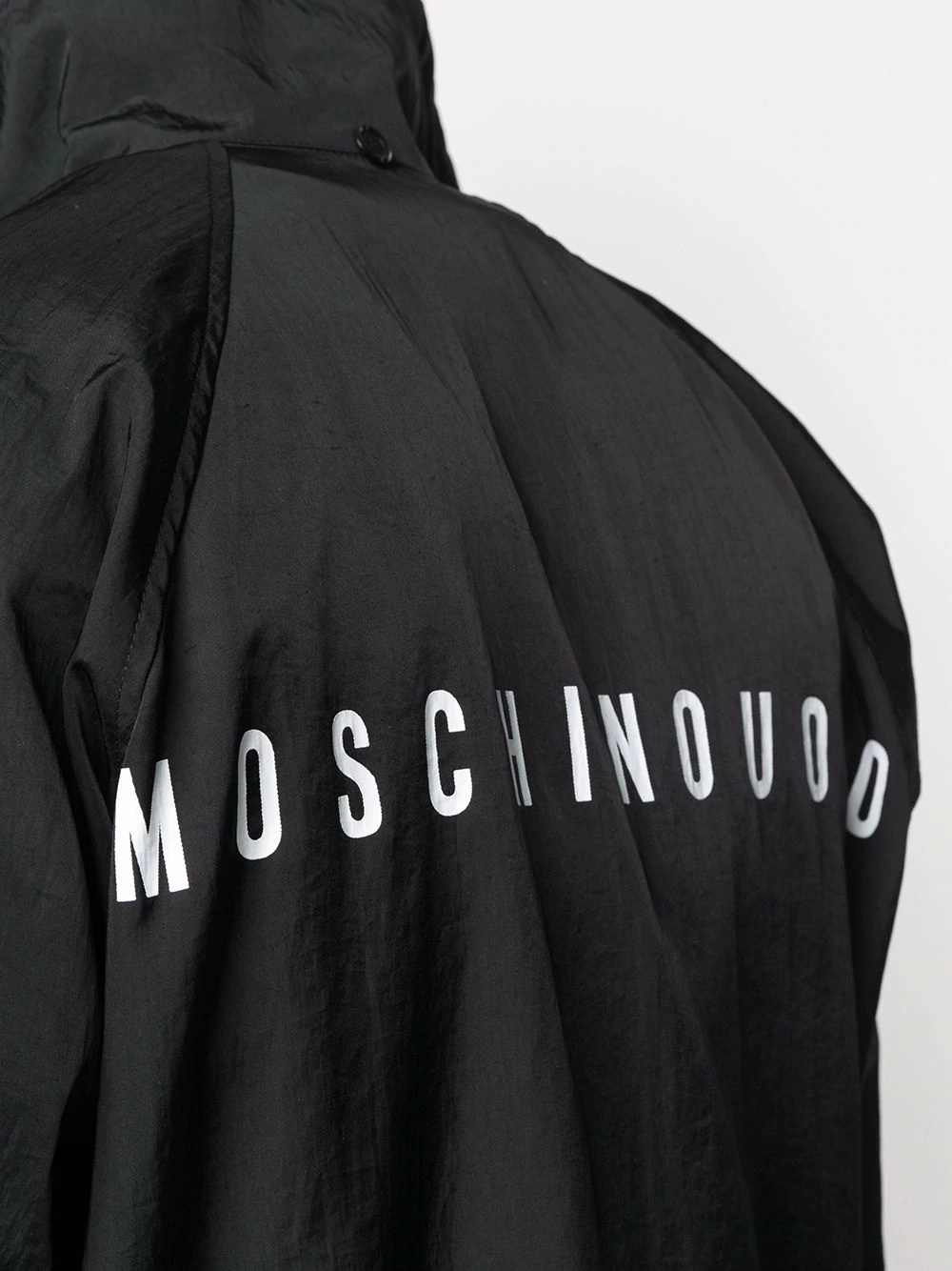 logo print windbreaker - 5