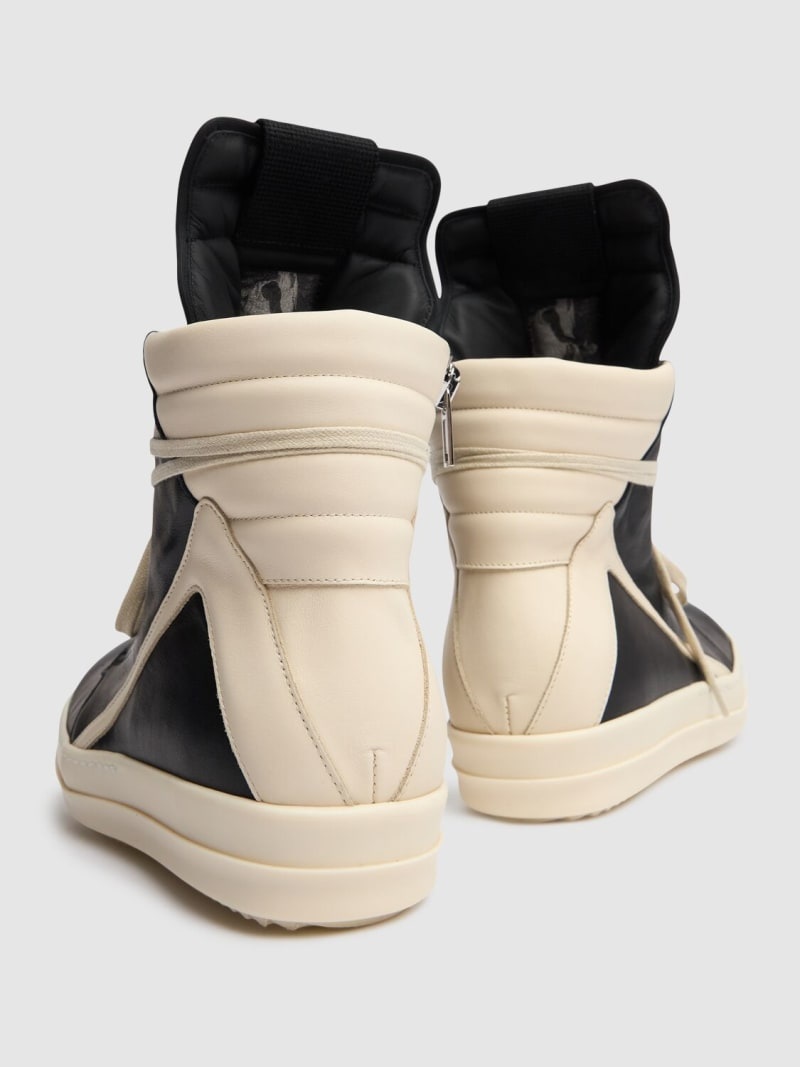 Geobasket leather sneakers - 4