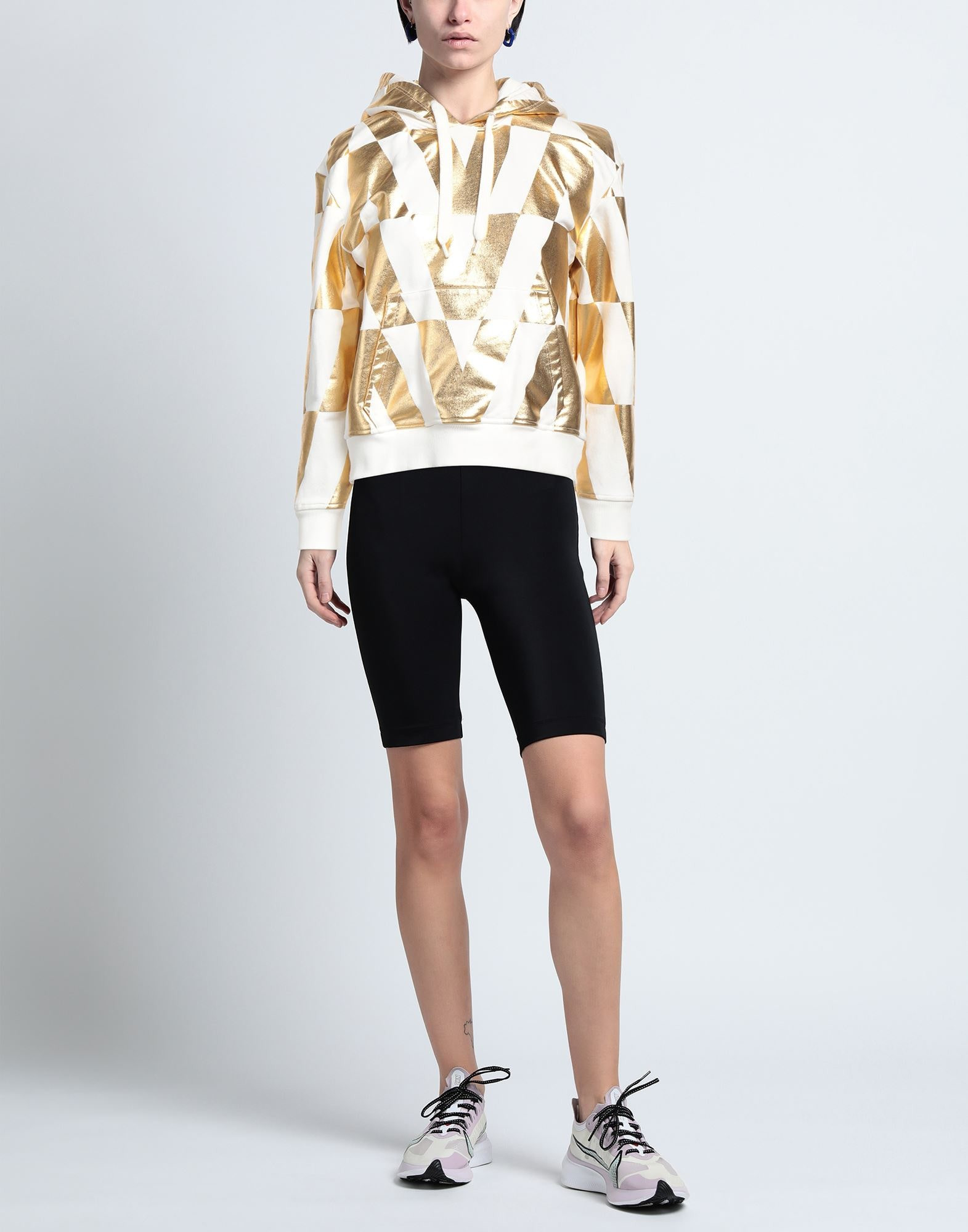 Gold Women's Hooded Sweatshirt - 2