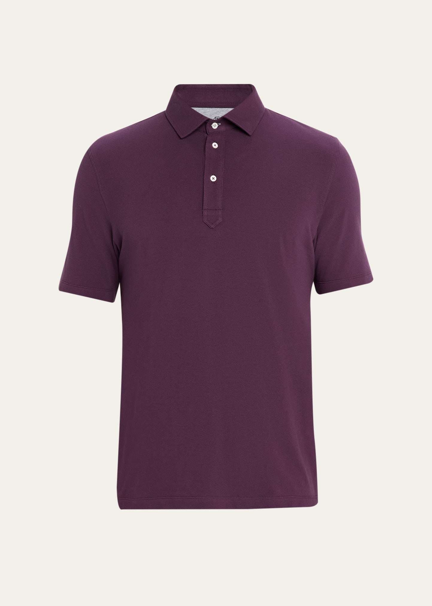 Men's Cotton Pique Polo Shirt - 1