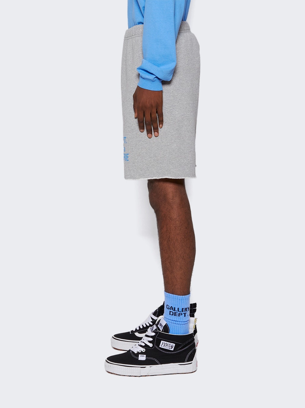 Logo Sweat Shorts Heather Grey - 4