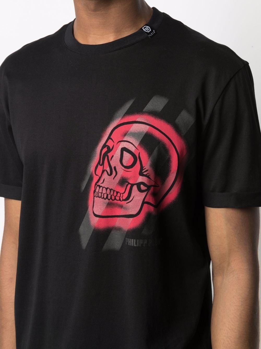 skull-print T-shirt - 5