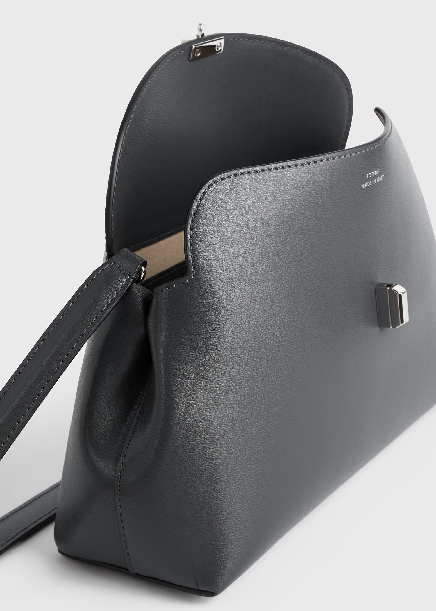 T-Lock leather clutch shark - 8