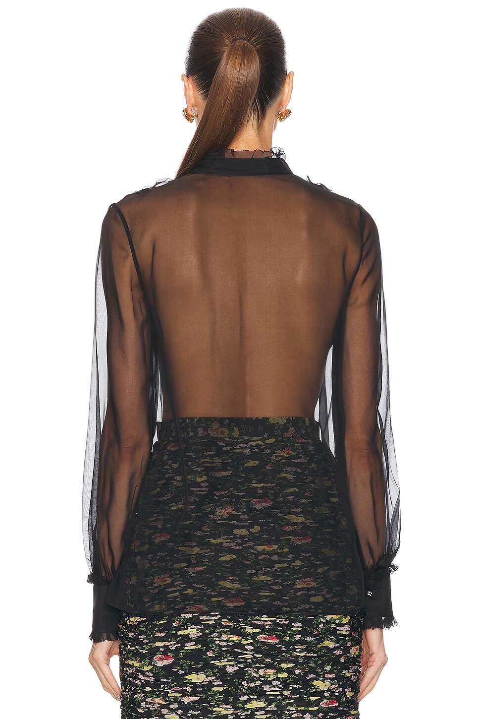 Sheer Blouse - 3