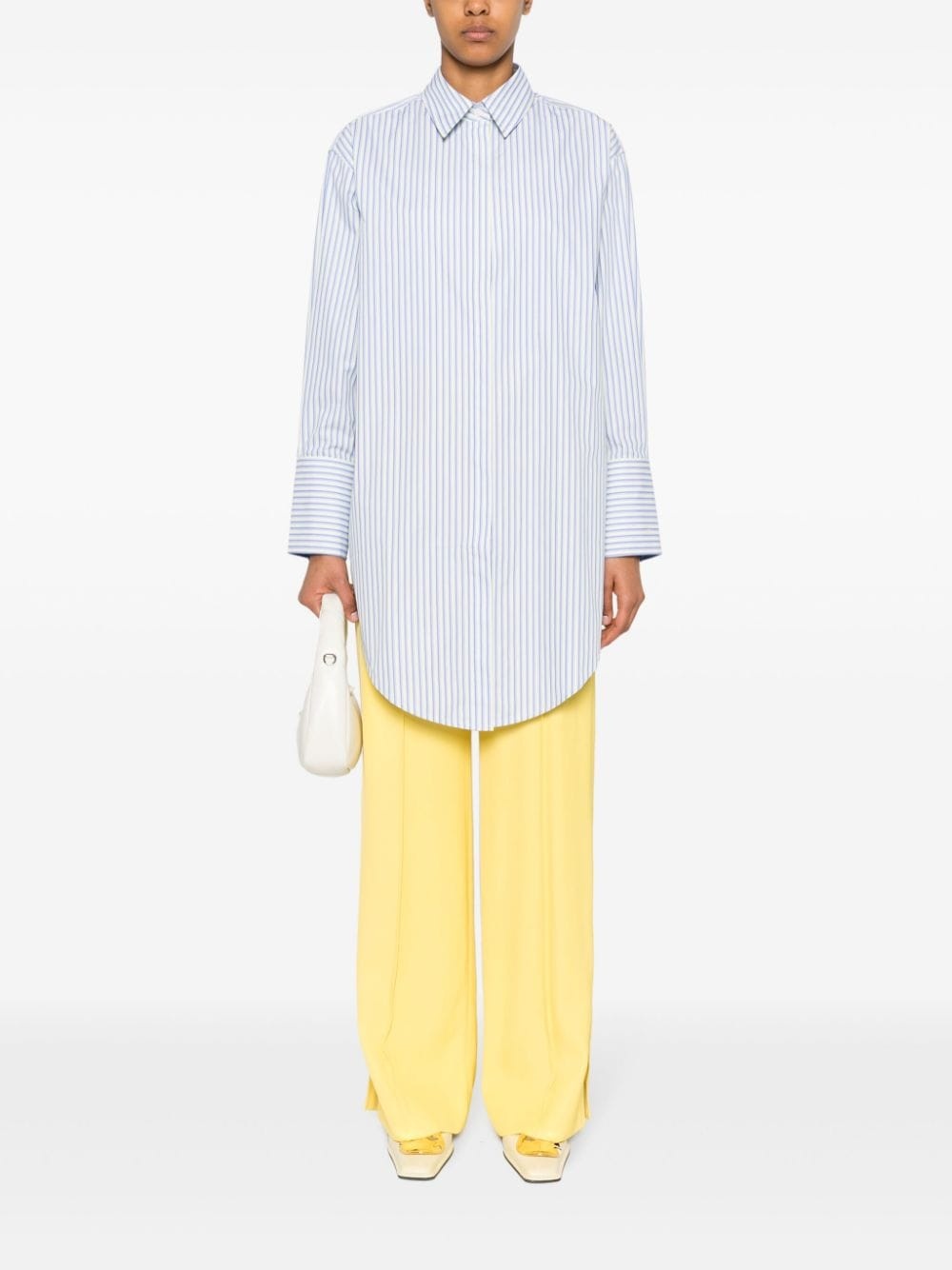 striped organic cotton shirt - 2