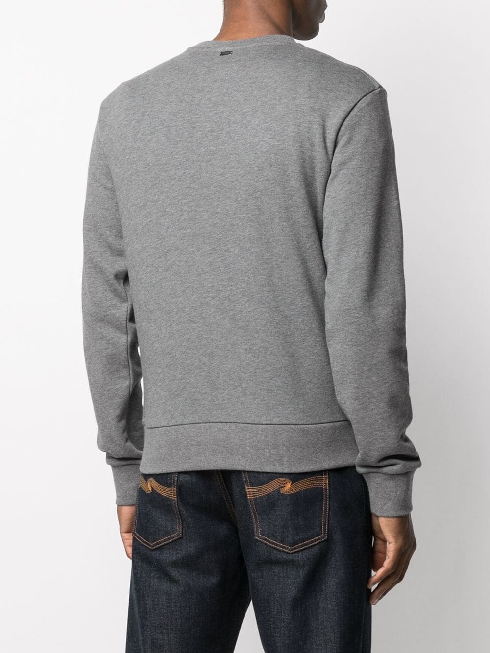 logo-embroidered sweatshirt - 4