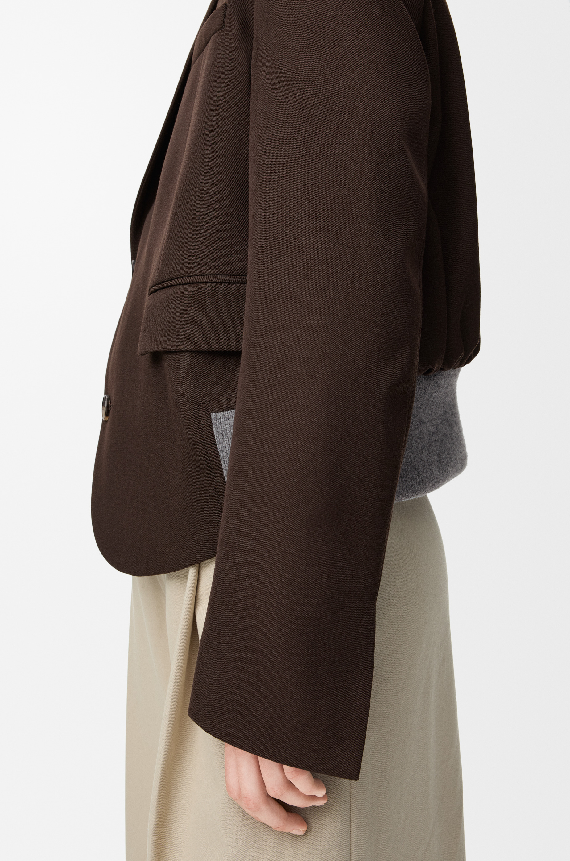 Tailored jacket in wool - 5