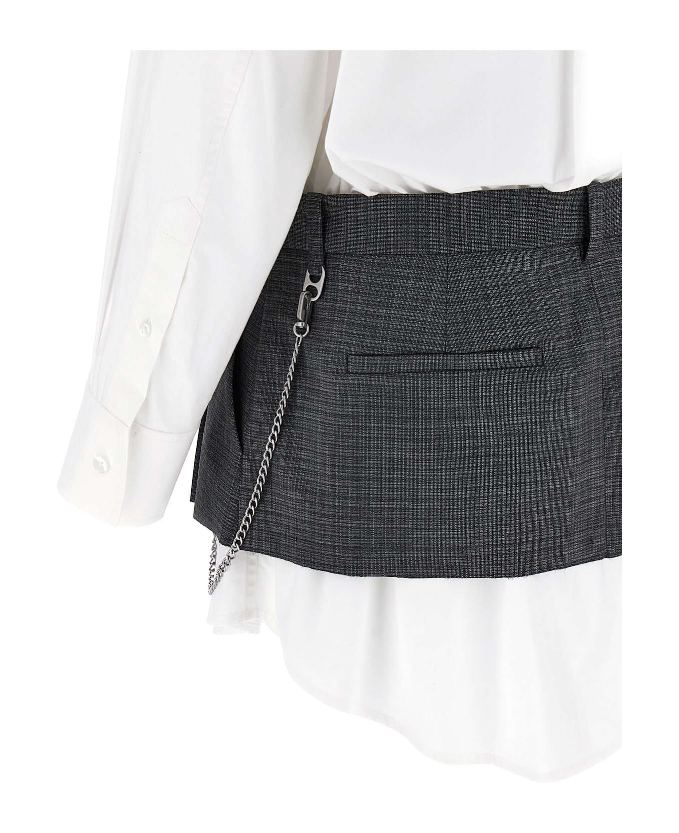 'pre-styled Shirt Dress W Chain' Dress - 4