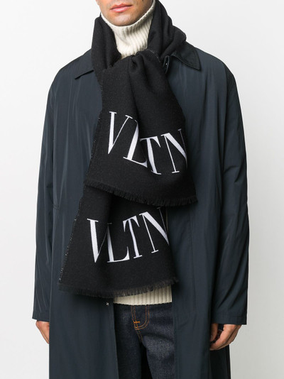 Valentino logo-embellished scarf outlook