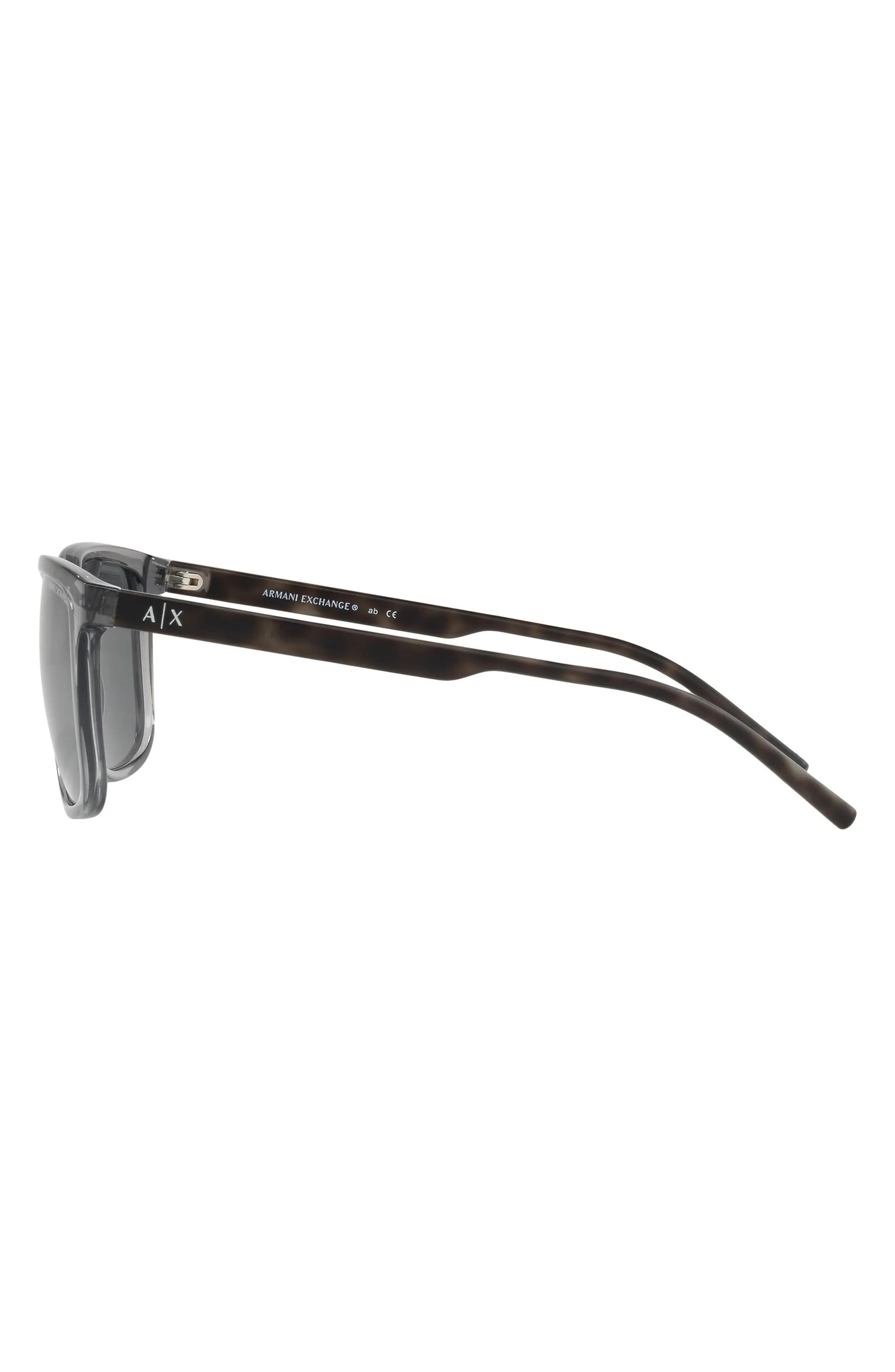 AX Armani Exchange 64mm Oversize Sunglasses - 2