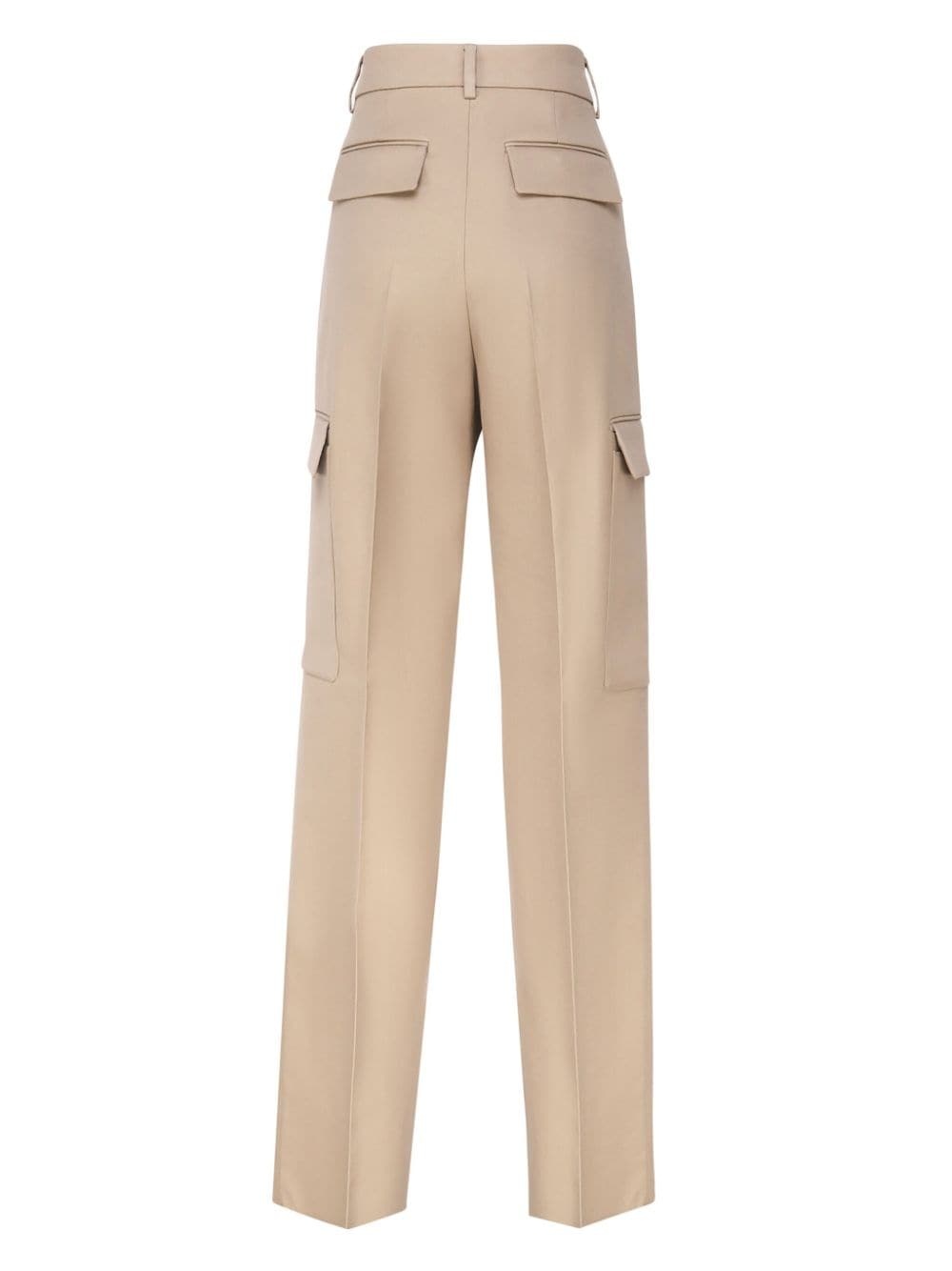 pleat-detail cargo trousers - 2