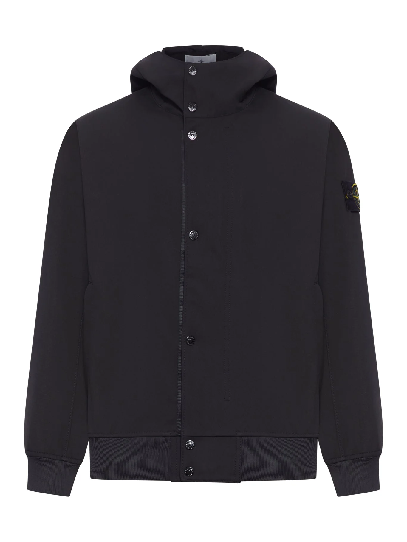 TECHNICAL FABRIC JACKET WITH COMPASS LOGO - 1