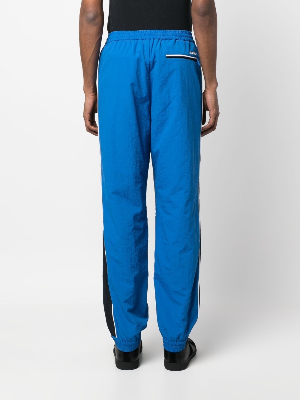 stripe-detailing logo-print track pants - 5
