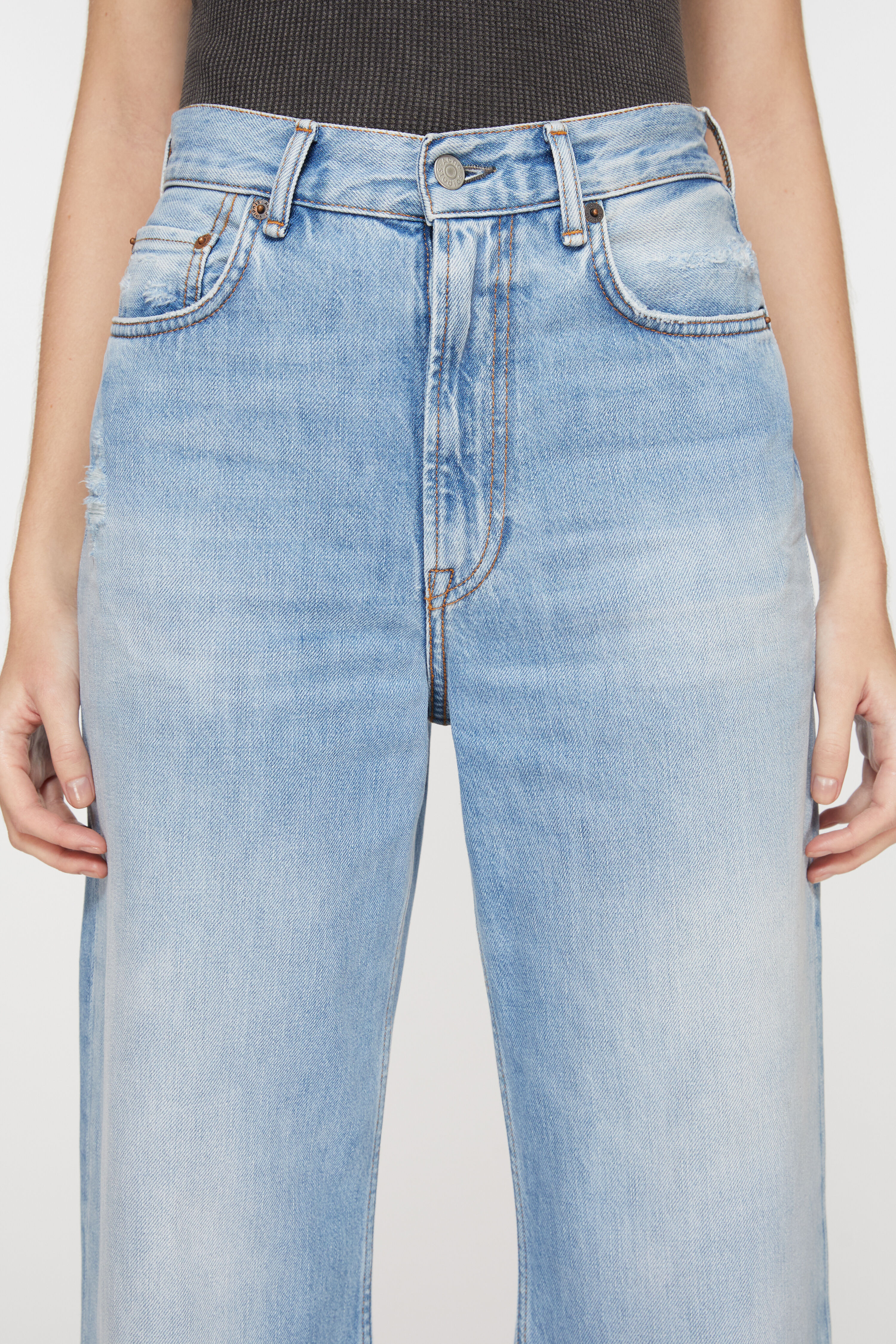 Relaxed fit jeans - 2022F - Light blue - 6