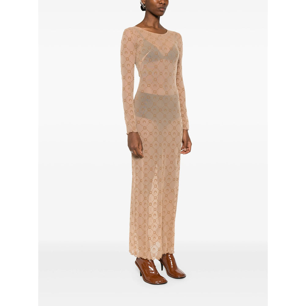 Marine Serre Neutrals Dresses - Cocktail & Party Dresses Women - 2