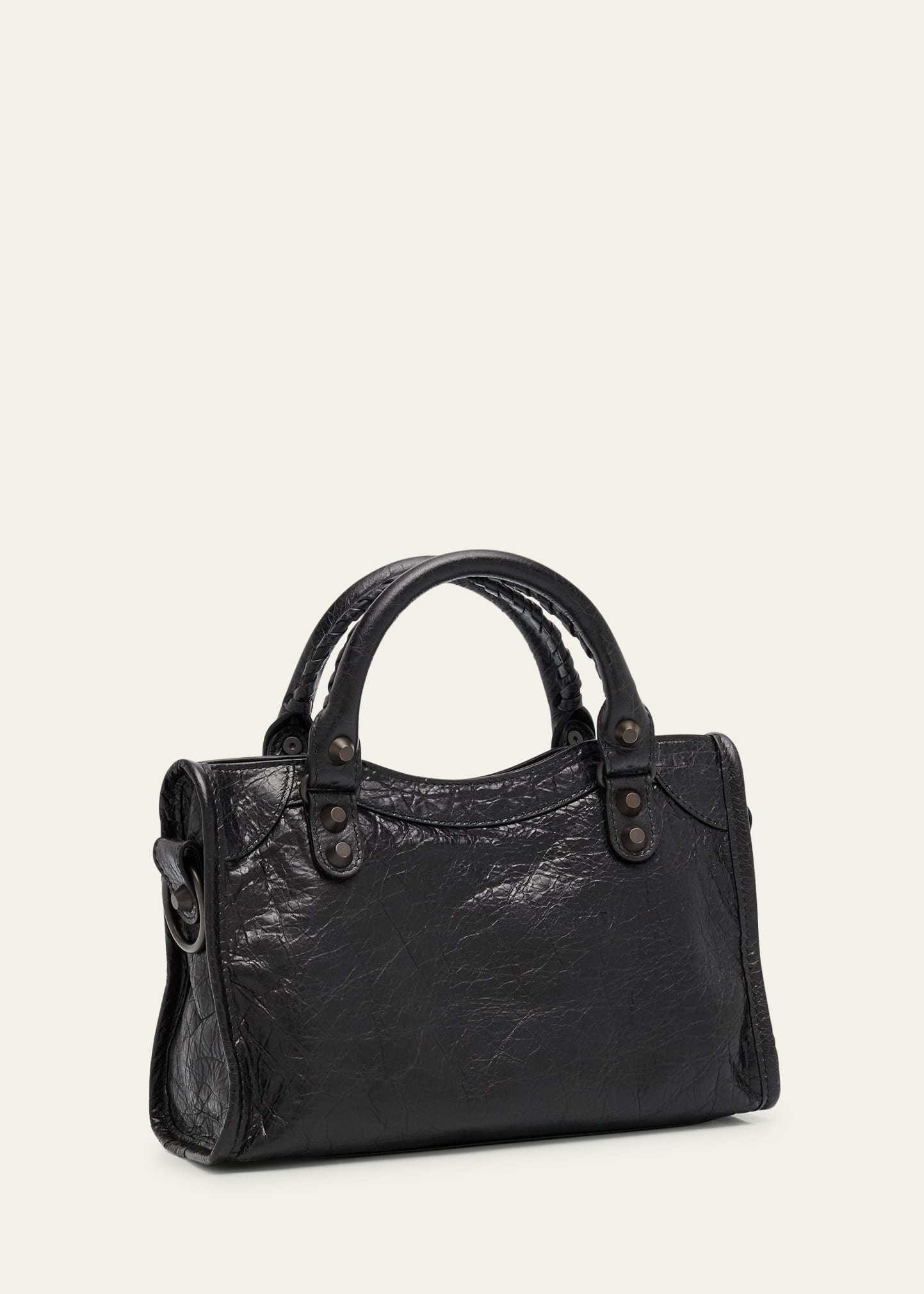 Le City Mini Leather Top-Handle Bag - 3
