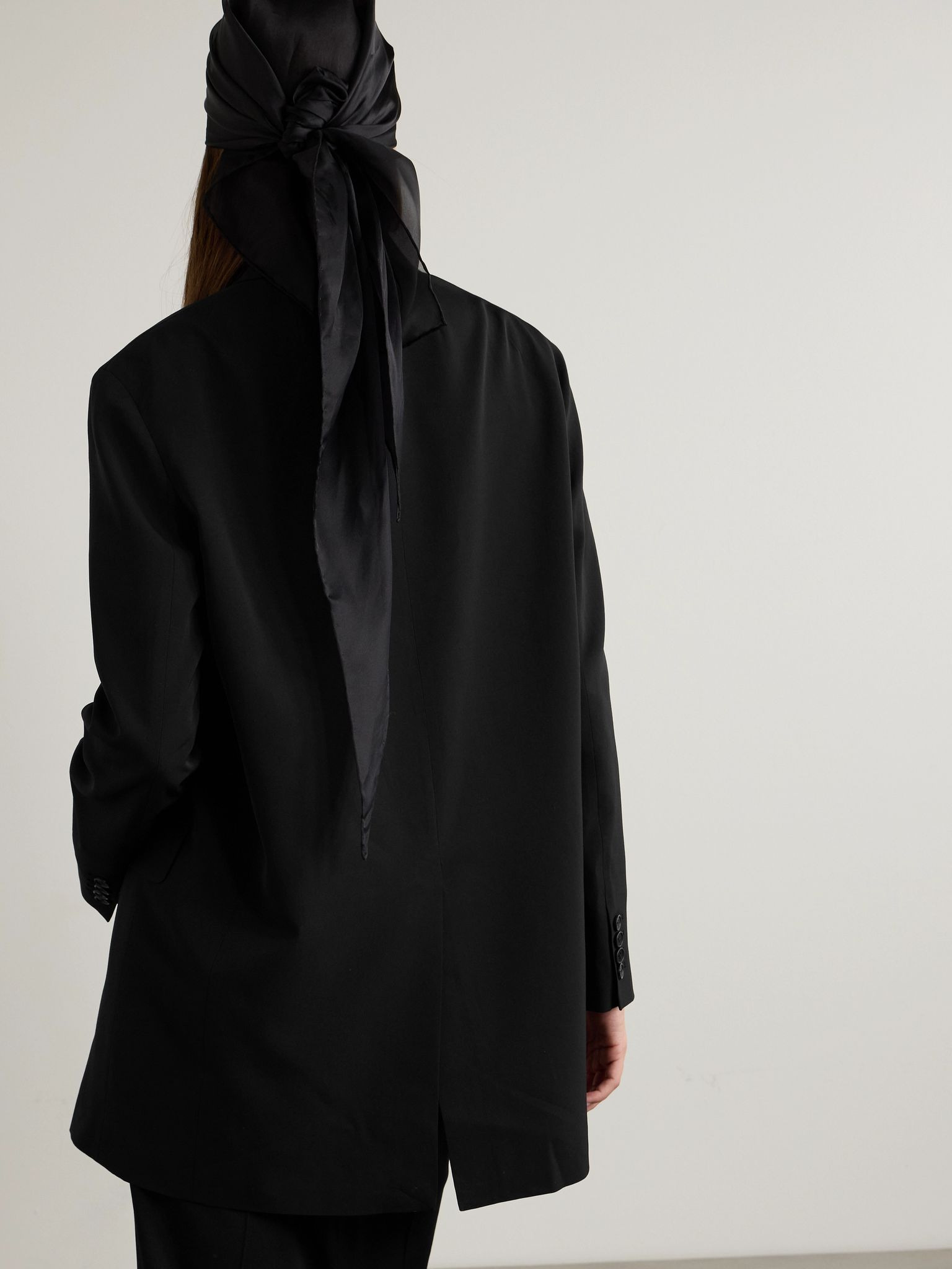 Obine crepe blazer Black - 4