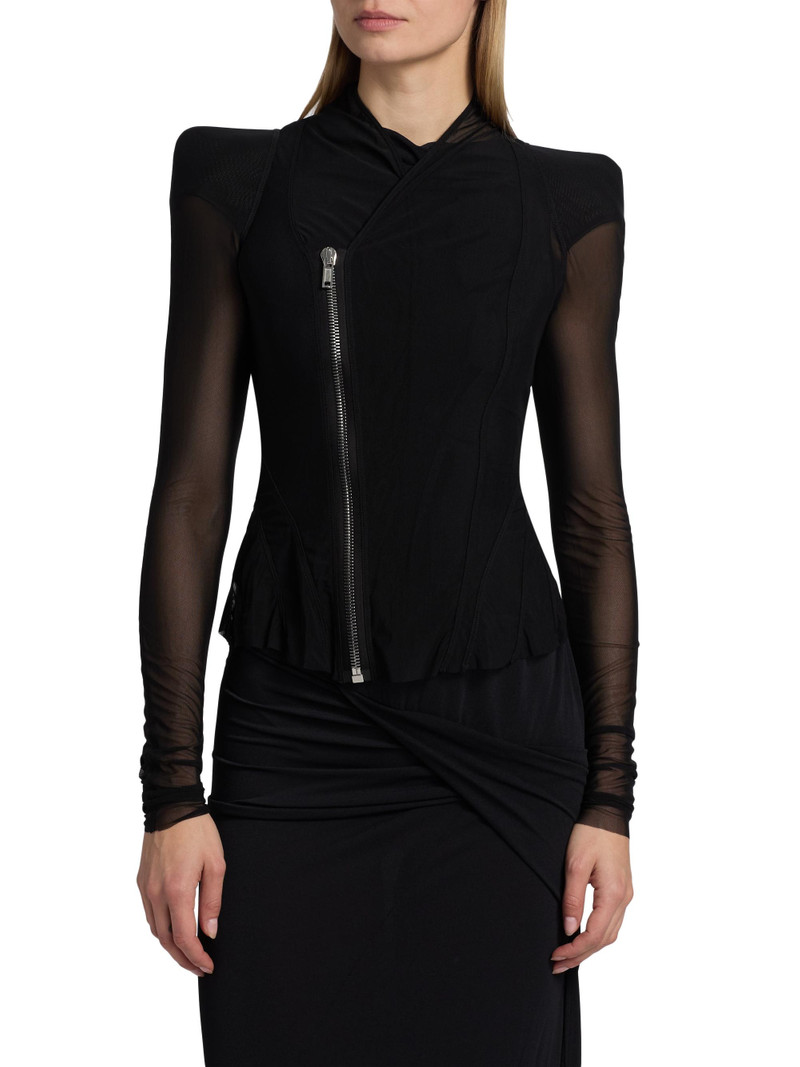 Women's Princess Sheer Jacket - Black 3