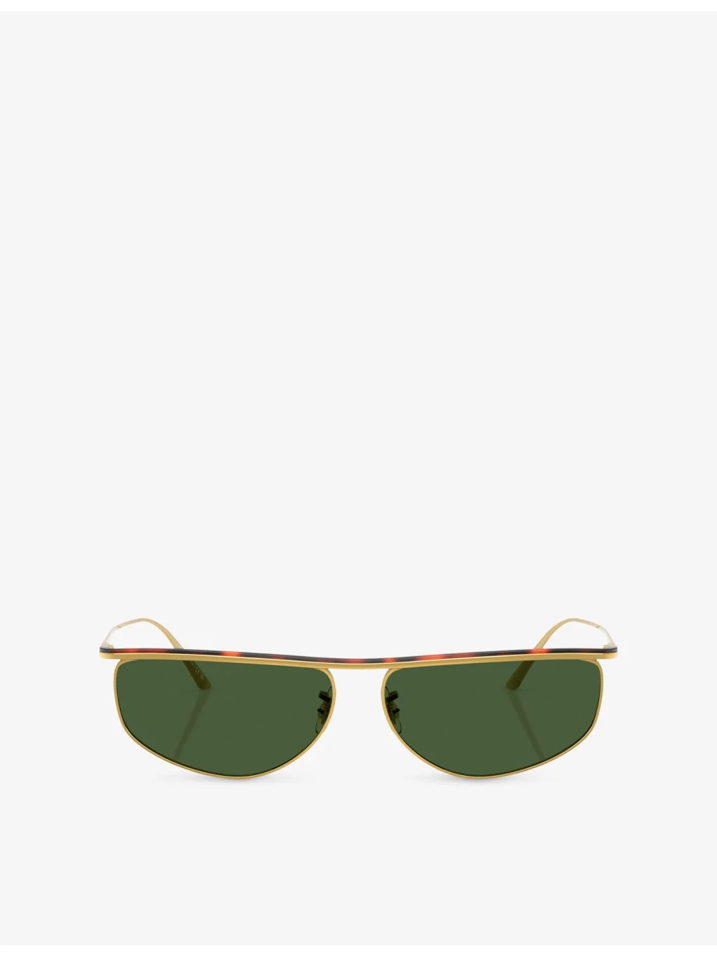 OV1367S Oval-Frame Metal Sunglasses - 1