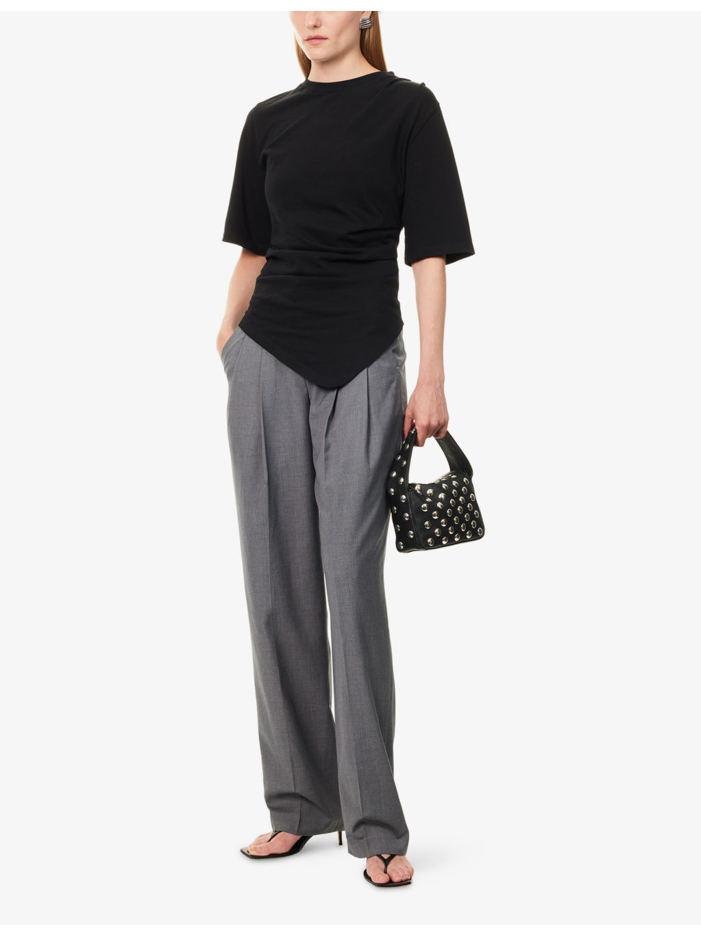 Gelso Pleated Woven-Twill Trousers - 2