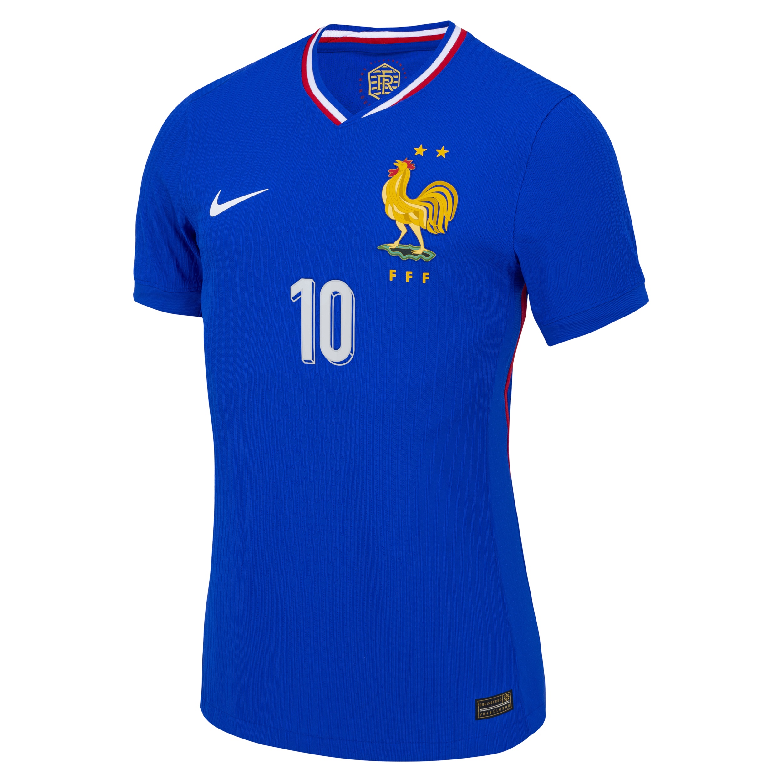 Kylian Mbappé France National Team 2024 Match Home Nike Men's Dri-FIT ADV Soccer Jersey - 1