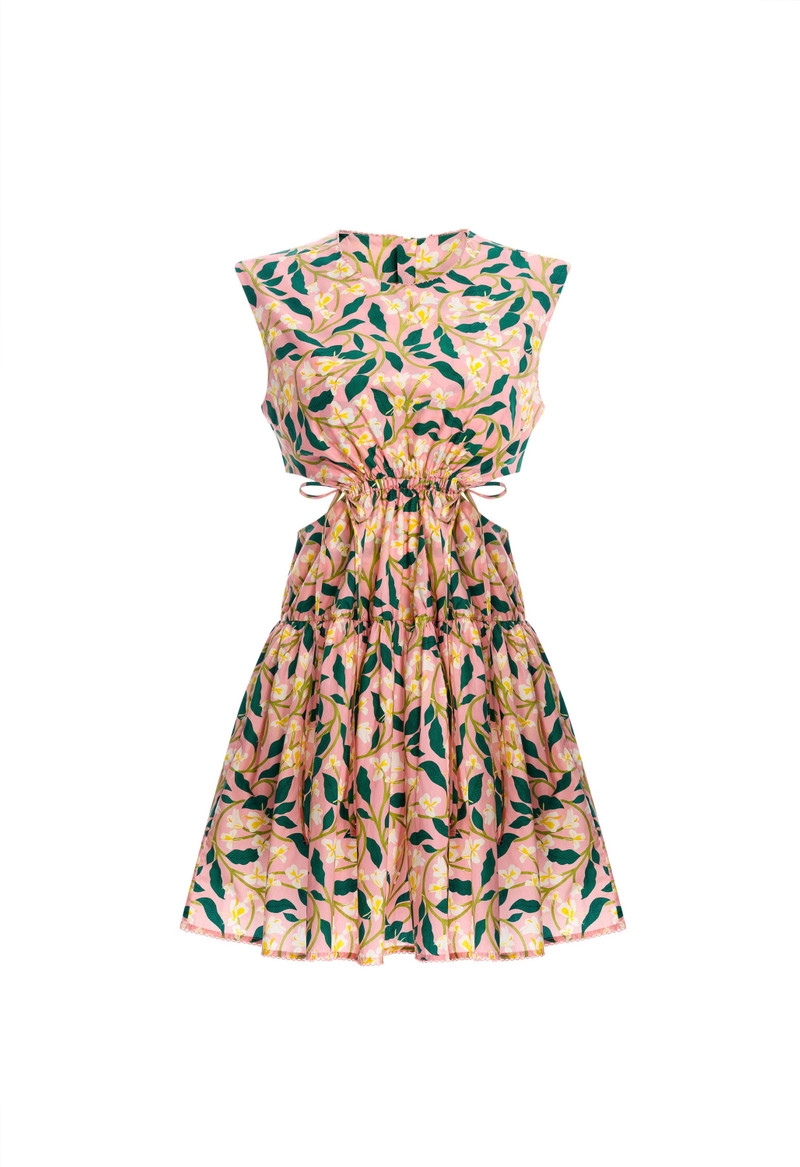 Sucre Dos Gardenias Rosa Mini Dress 1