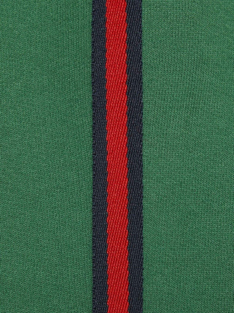 logo-embroidered cotton track pants 6