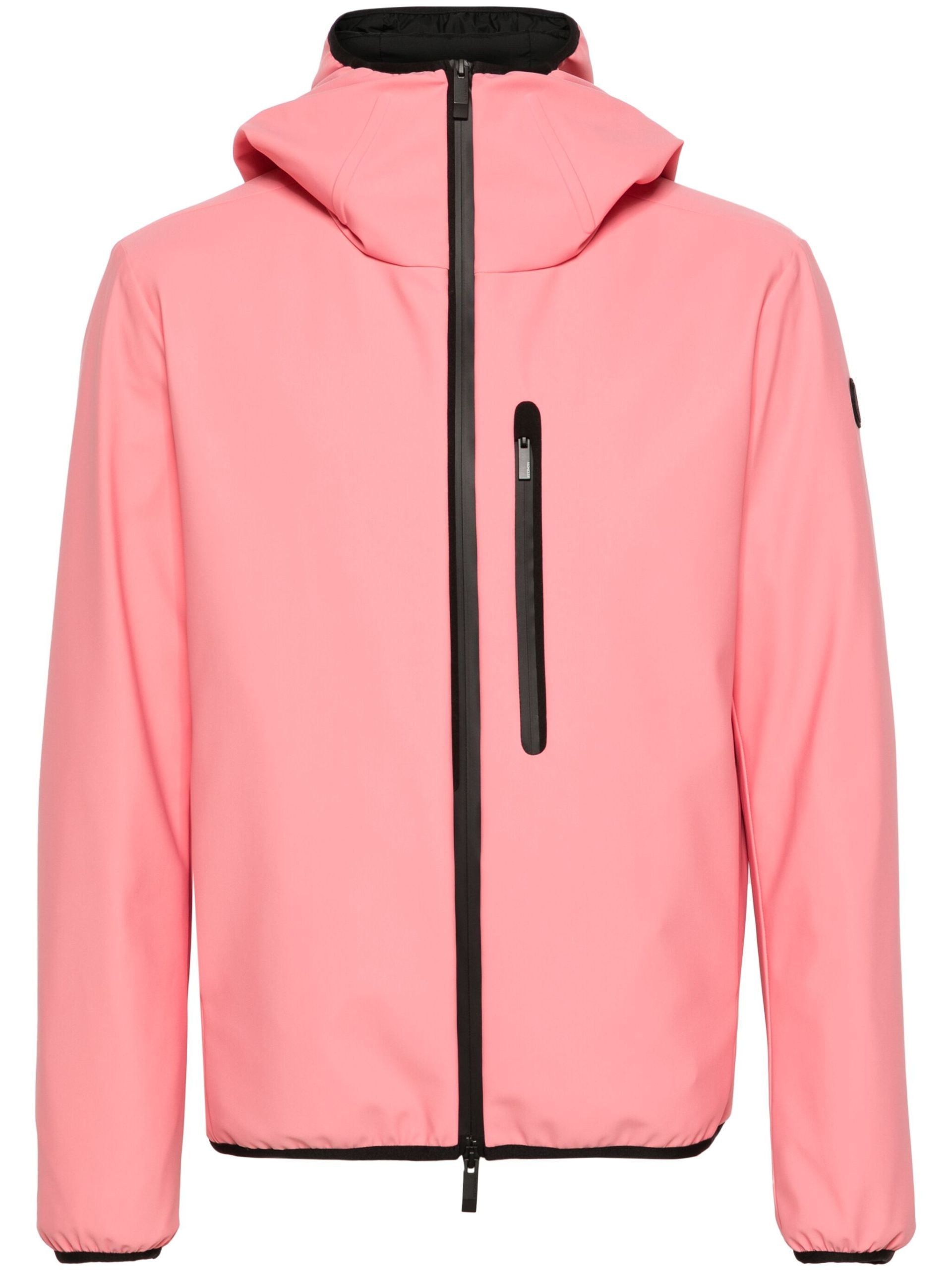 Pink Lausfer Short Down Jacket - 1