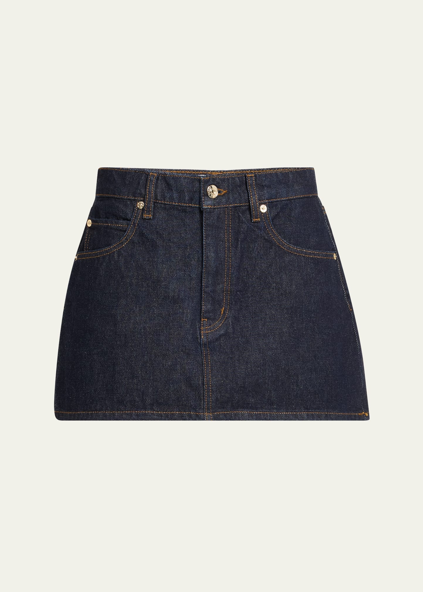 The Denim Mini Skirt - 1