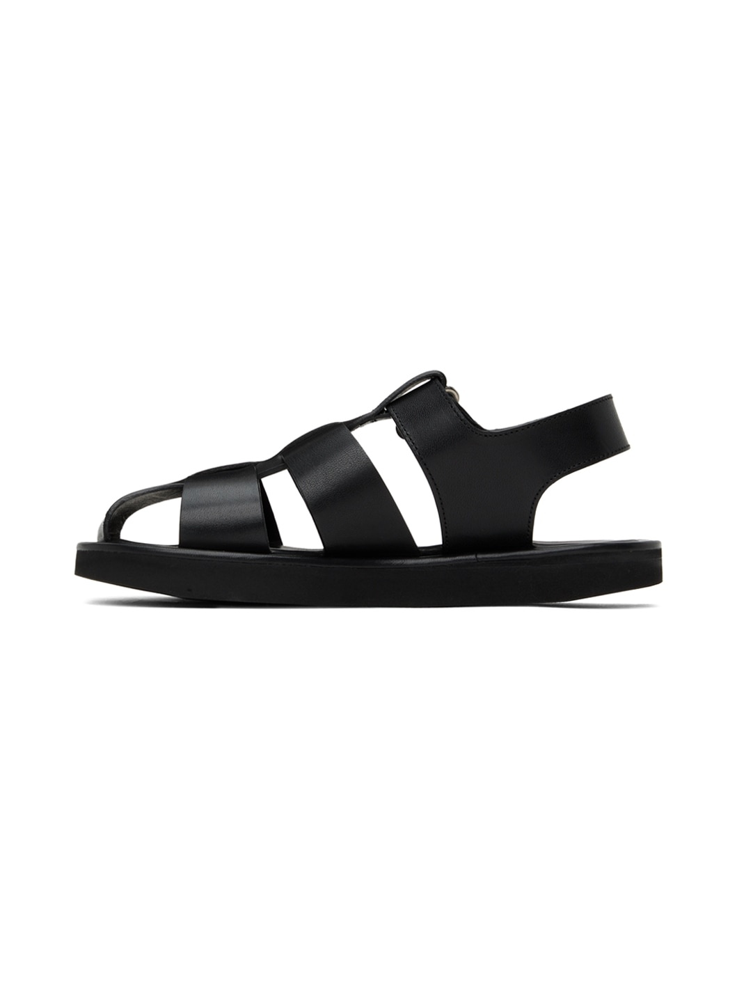 Black Cassius Sandals - 3