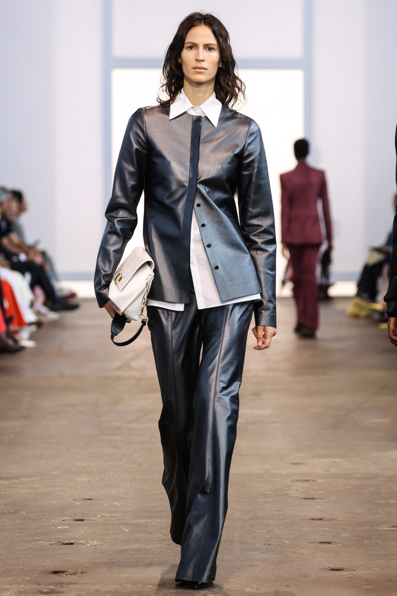 GABRIELA HEARST Rhein Pant in Leather outlook